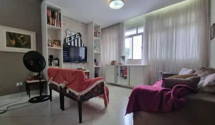 Apartamento à venda, 3 quartos, 1 vaga, Gonzaga - Santos/SP
