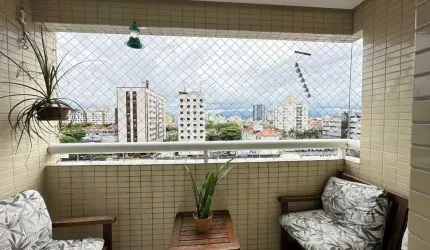 Apartamento à venda, 3 quartos, 1 suíte, 2 vagas, BOQUEIRÃO - Santos/SP