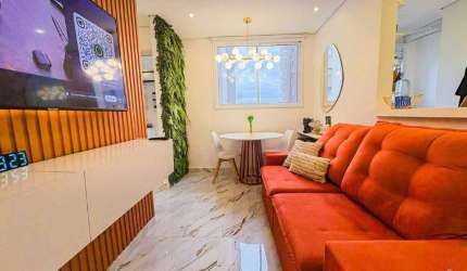 Apartamento à venda, 2 quartos, 1 vaga, Areia Branca - Santos/SP