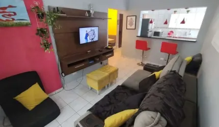 Apartamento para aluguel, 3 quartos, 1 suíte, APARECIDA - Santos/SP