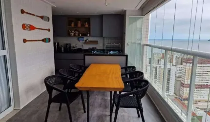 APARTAMENTO - VENDA - VISTA MAR - 3 QUARTOS ( 3 SUÍTES) - 3 VAGAS - LAZER COMPLETO -GONZAGA - SANTOS/SP