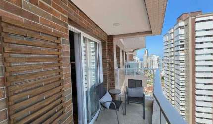 Apartamento à venda, 1 quarto, 1 vaga, Campo Grande - Santos/SP