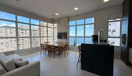 Cobertura à venda, 3 quartos, 3 suítes, 2 vagas, Embaré - Santos/SP