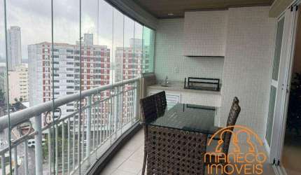 Apartamento à venda, 3 quartos, 3 suítes, 3 vagas, PONTA DA PRAIA - Santos/SP