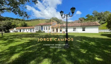 FA-25206 – FAZENDA HISTÓRICA À VENDA NA REGIÃO DE TAUBATÉ-SP