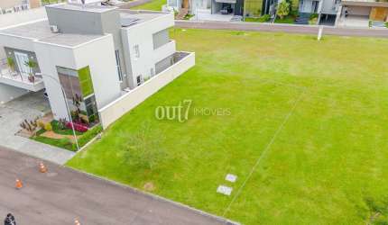Terreno em condomínio fechado à venda na Rua Augusto Zibarth, 1245, Uberaba, Curitiba, 253 m2 por R$ 1.480.000