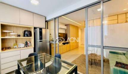 Studio com 1 dormitório à venda, 38 m² por R$ 590.000,00 - Barro Vermelho - Vitória/ES