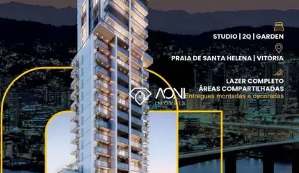 Apartamento com 2 dormitórios à venda, 59 m² por R$ 1.126.510,74 - Praia do Suá - Vitória/ES