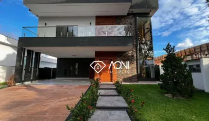 Casa com 4 dormitórios à venda, 340 m² por R$ 3.500.000,00 - Alphaville Jacuhy - Serra/ES
