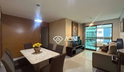 Apartamento com 4 dormitórios transformado em 3 à venda, 110 m² por R$ 2.100.000 - Mata da Praia - Vitória/ES