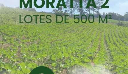 Ds(Moratta II: loteamento planejado com condições exclusivas!