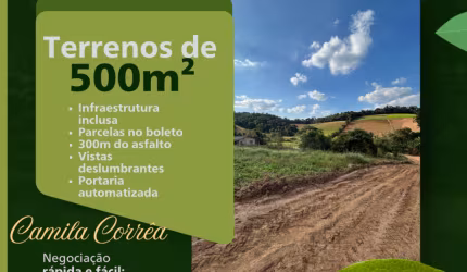BAIRRO PIAI LOTES DE 500M²