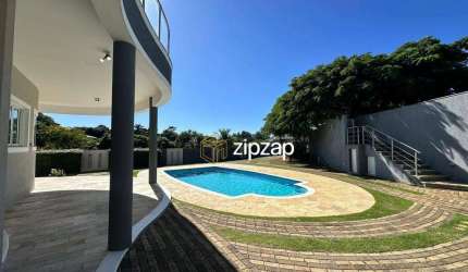 Casa sobrado mobiliada com 4 quartos para venda ou locação no condomínio Vista Alegre Sede na cidade de Vinhedo -SP