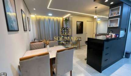 2 quartos 1 suite,1 vaga - Lazer completo - Condominio