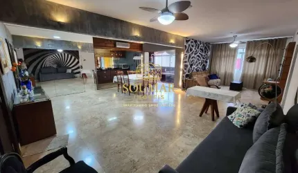 2 Dormitórios, 2 suíte, Prédio Frente Mar- Pompéia, Santos/SP