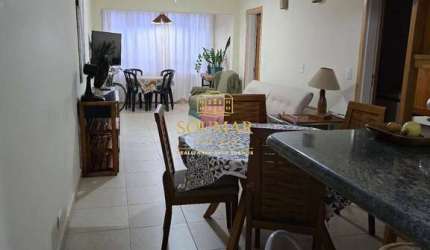 2 Suítes, Dependência Completa, 1 Vaga - Pitangueiras, Guarujá/SP.