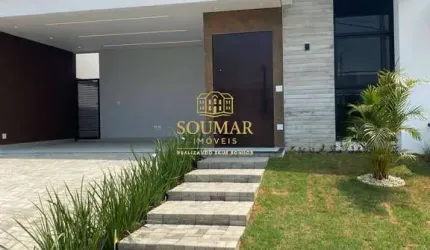 Casa Térrea com Spa e 3 suítes no Condomínio Campos, Sorocaba/SP.