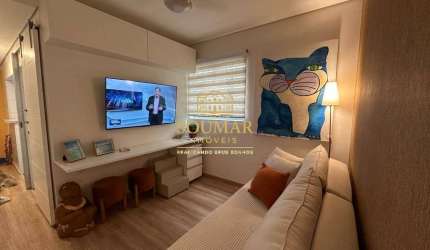 Apartamento de 1 Dormitório à Venda na Ponta da Praia - Santos/SP.