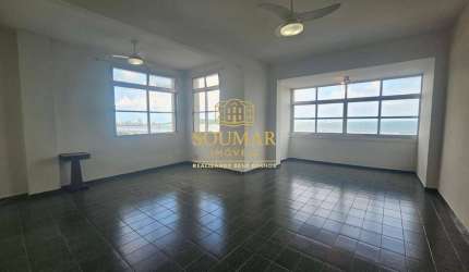 Apartamento Frente Mar com 3 quartos, Pompéia, Santos
