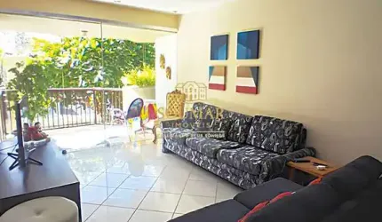 Apartamento Mobiliado Guarujá - Ed. Palma de Mallorca - Enseada