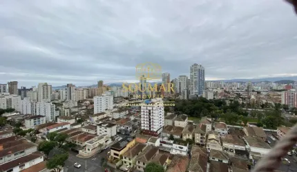 Apartamento com 3 quartos sendo uma suíte e 3 banheiros - Boqueirão, Santos