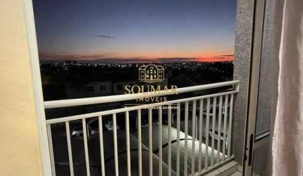 Apartamento 2 dormitórios, varanda, 1 vaga - Wanel Ville, Sorocaba/SP.