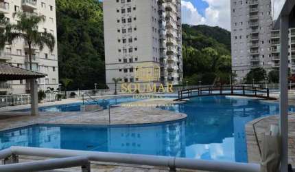 Apartamento 2 Dormitórios,1 suite, Condomínio Aquaplay, Marapé - Santos/SP.