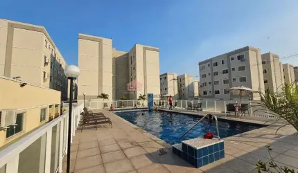 Apartamento 2 quartos com piscina, vaga e lazer completo - Vila Lage São Gonçalo