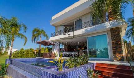 Casa em condomínio fechado com 4 quartos para alugar na Estrada Do Conde, 4000, Sans Souci, Eldorado do Sul, 520 m2 por R$ 65.000