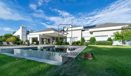 Casa em condomínio fechado com 4 quartos à venda na Avenida Juca Batista, 8000, Belém Novo, Porto Alegre, 710 m2 por R$ 7.500.000