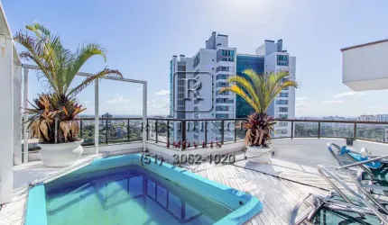 Cobertura com 4 quartos para alugar na Rua Valdir Antônio Lopes, 56, Três Figueiras, Porto Alegre, 300 m2 por R$ 21.000