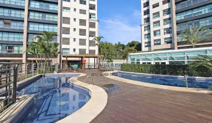 Apartamento de 3 dormitórios no Unique Place, Três Figueiras, Porto Alegre. 131m², suíte com closet, 2 vagas. Alto padrão.