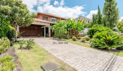Casa de Luxo em Condomínio para Locação em Belém Novo, Porto Alegre-RS: 4 Quartos, 4 Suítes, 5 Salas, 3 Banheiros, 3 Vagas de Garagem, 512 m².