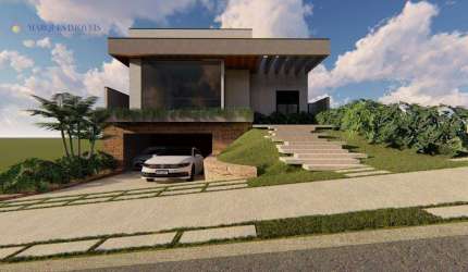Casa com 4 dormitórios à venda, 330 m² por R$ 3.180.000,00 - Jardim Residencial Helvétia Park I - Indaiatuba/SP
