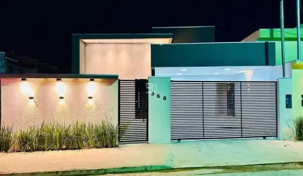 Casa Terrea, 3 Quartos 1 Suite, Banheiro Social Moveis Planejados, Cosinha Ampla
