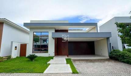 Casa Térrea, 4 Suites Com Closet, Lavanderia, Lavabo, Piscina, Moveis Planejados