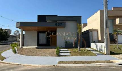 Casa térrea à venda de 138,31m² | 03 dormitórios, sendo 01 suíte e 04 vagas de garagem | Condomínio Reserva do Vale - Caçapava Velha | Caçapava |