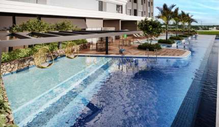 Apartamento à venda de 63,51m² | 02 dormitórios, sendo 01 suíte e 01 vaga e garagem | Kingdom North | Jardim das Colinas | São José dos Campos |