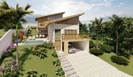 Casa em Construção à Venda de 229,38m² | 03 dormitórios sendo 01 suíte e 04 vagas de garagem  - Condomínio Verana