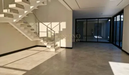 Sobrado à venda de 271,98m² | 03 dormitórios, sendo 02 suítes e 02 vagas de garagem | Condomínio Reserva Aruanã - Bairro da Floresta | São José dos Campos |