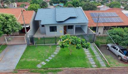 Casa à venda em Marechal Cândido Rondon, Alvorada, com 3 quartos, 99m²