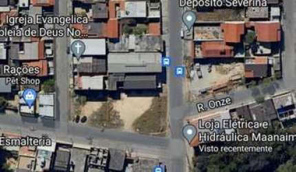 Terreno comercial à venda na Avenida A, Severina, Ribeirão das Neves, 10 m2 por R$ 499.000