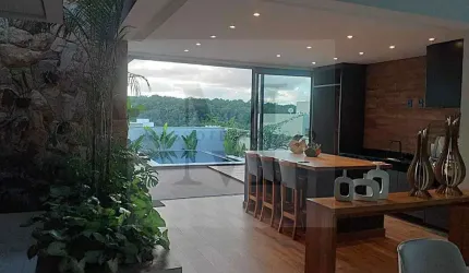 Casa em Condomínio para Locação em Votorantim, Alphaville Nova Esplanada, 3 dormitórios, 3 suítes, 5 banheiros, 4 vagas