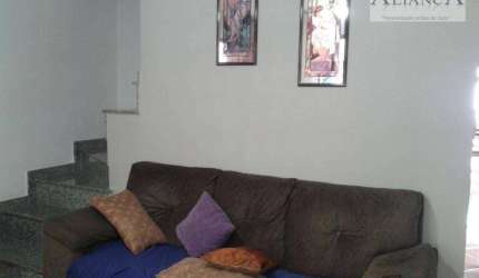 Sobrado com 3 dormitórios à venda, 180 m² por R$ 695.000,00 - Vila Rosa - São Bernardo do Campo/SP