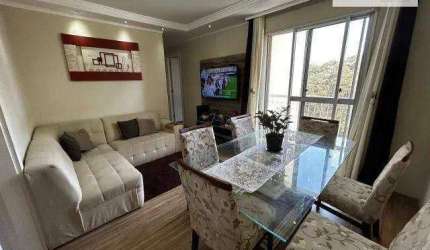 Apartamento com 3 dormitórios à venda, 60 m² por R$ 509.000,00 - Planalto - São Bernardo do Campo/SP