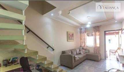 Sobrado com 3 dormitórios à venda, 180 m² por R$ 490.000,00 - Baeta Neves - São Bernardo do Campo/SP