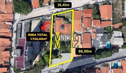 Terreno à venda, 1.742,40m² por R$ 1.400.000 - Papicu - Fortaleza/CE