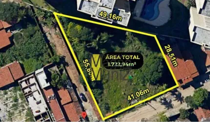 Terreno à venda, 1.722,94 m² por R$ 1.400.000 - Cambeba - Fortaleza/CE