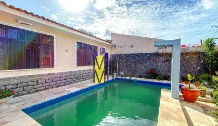 Casa ampla com 3 quartos e lazer privativo à venda, 180 m² por R$ 680.000 - Papicu - Fortaleza/CE