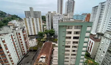Apartamento à venda, 2 quartos, 1 vaga, José Menino - Santos/SP